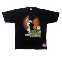 T-shirt - Looney Tunes Oakland Athletics - Noir