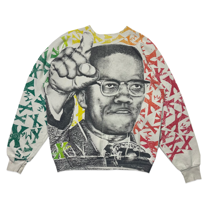 Sweatshirt - Malcom X - multicolore