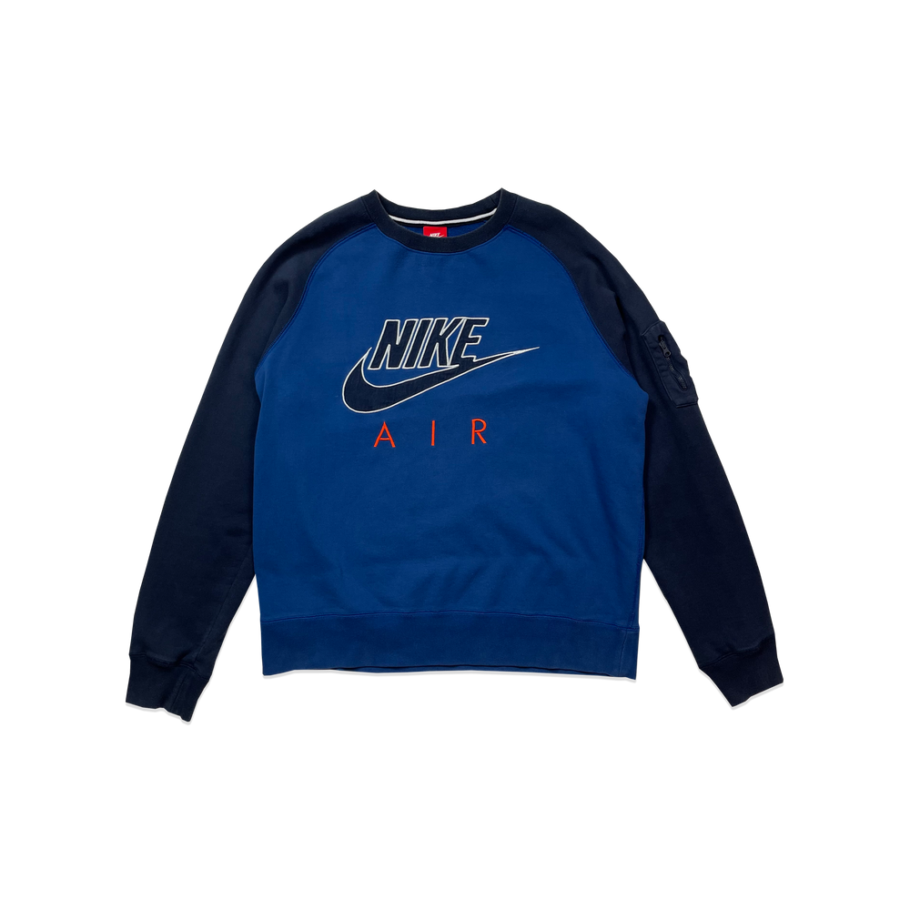 Sweatshirt - Nike Air - Bleu
