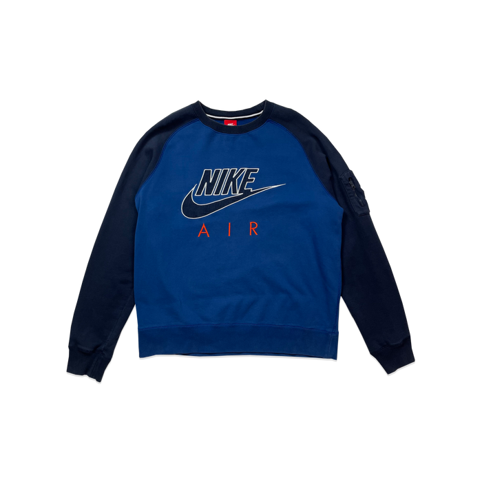 Sweatshirt - Nike Air - Bleu