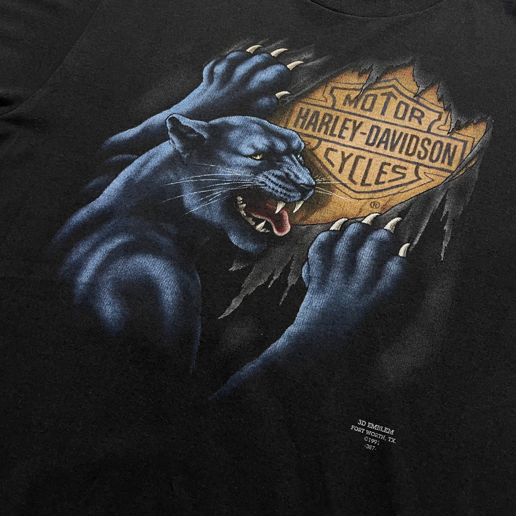 T-shirt - Harley Davidson - Noir
