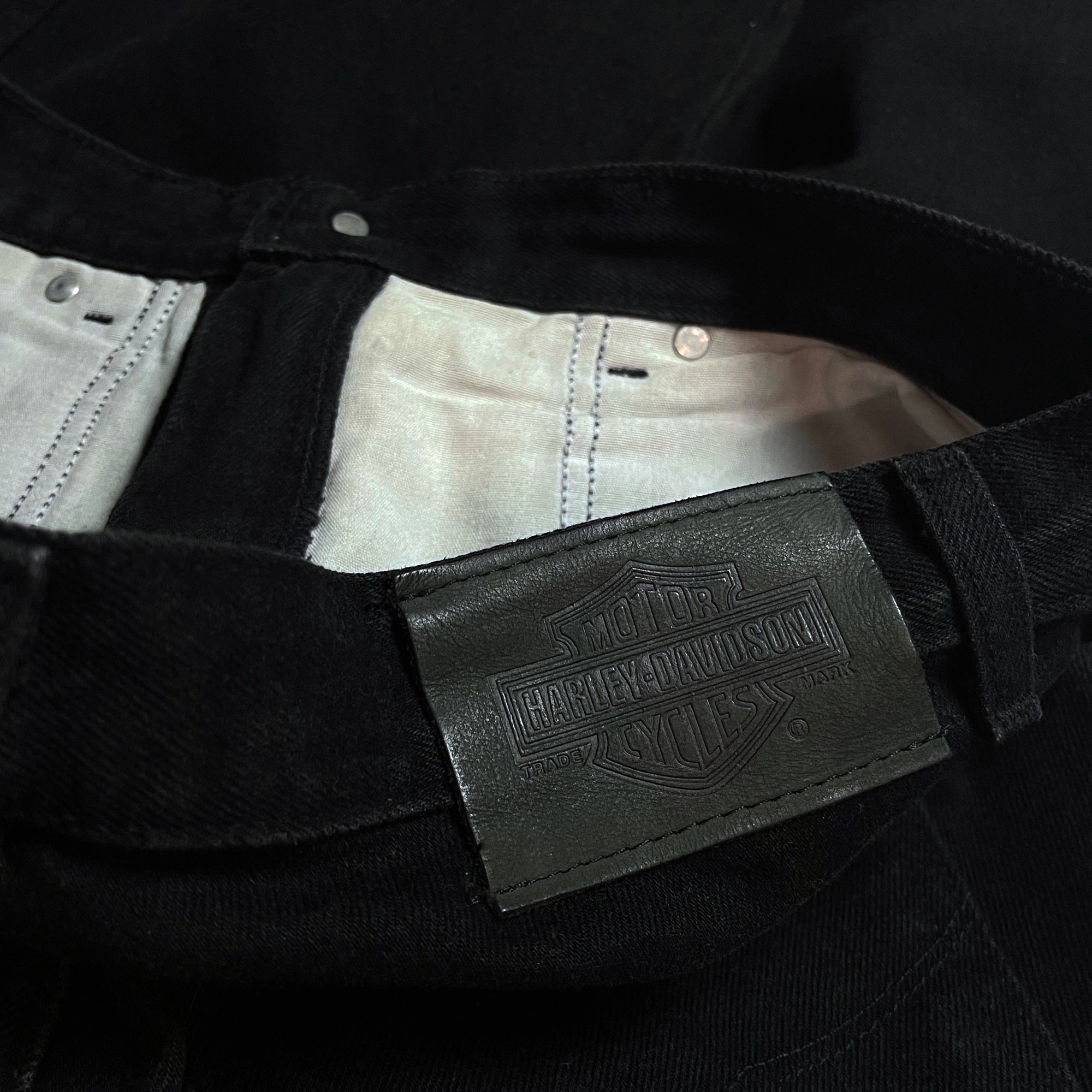 Pantalon Denim - Harley Davidson - Noir