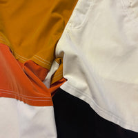 Pantalon - Patchwork - Beige