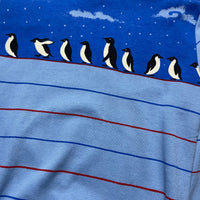 Sweatshirt - Pinguin - Bleu
