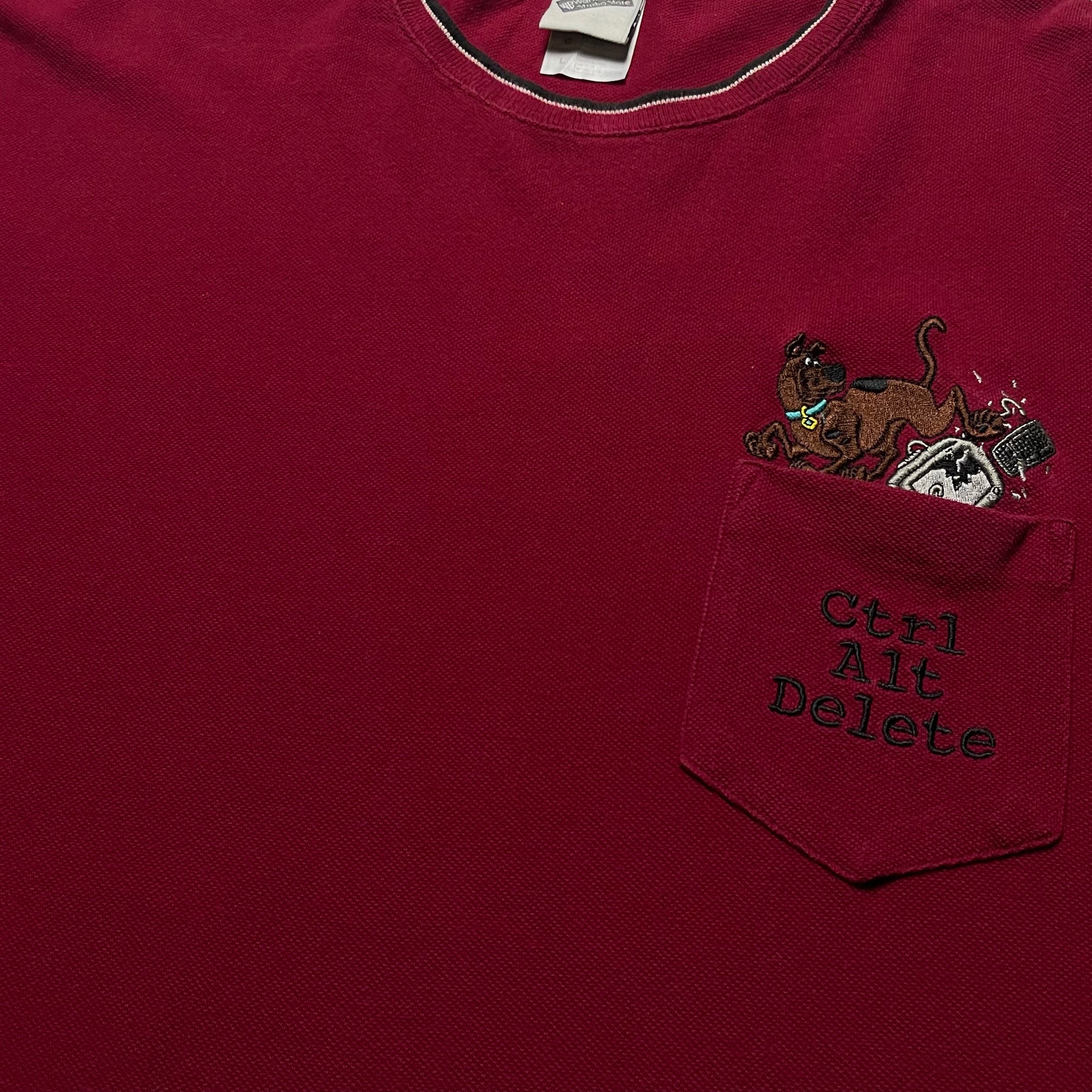 T-shirt - Scooby Doo - Bordeaux