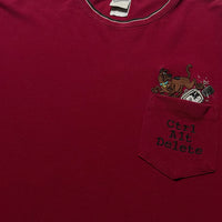 T-shirt - Scooby Doo - Bordeaux