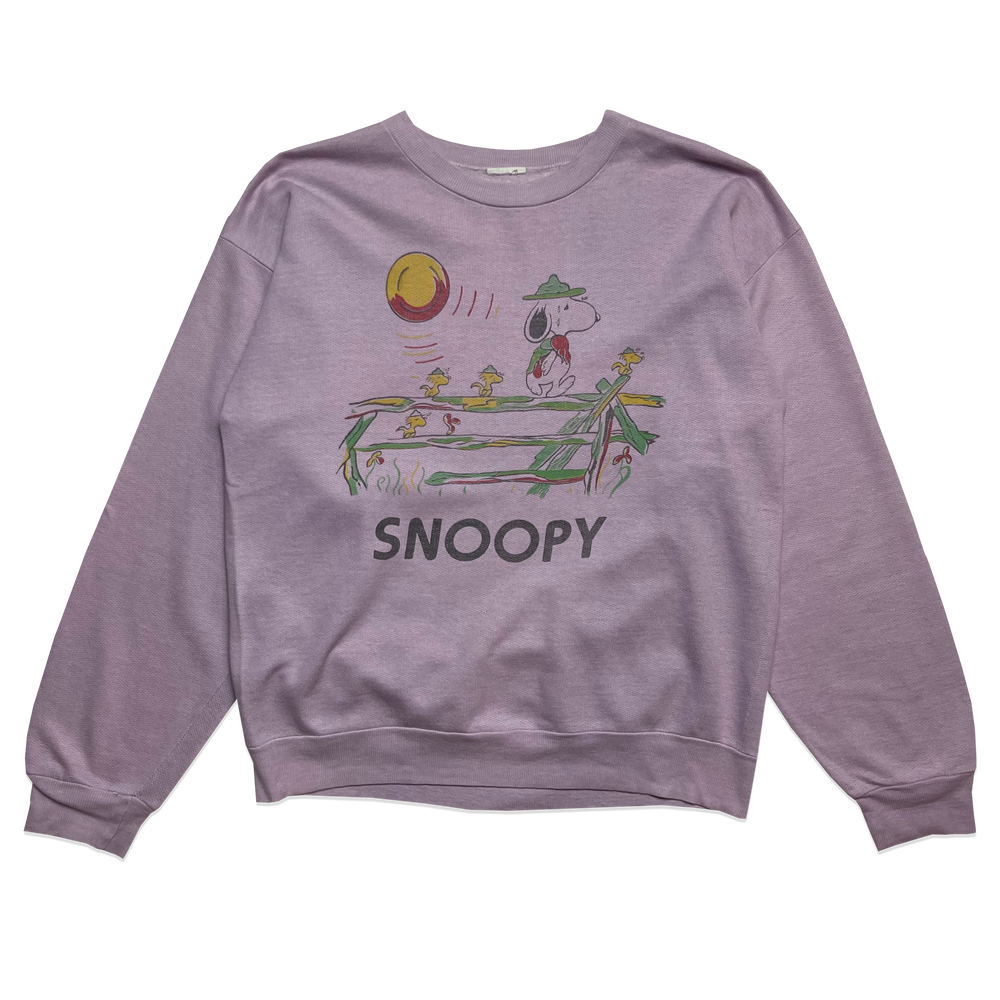 Sweatshirt - Snoopy - Violet