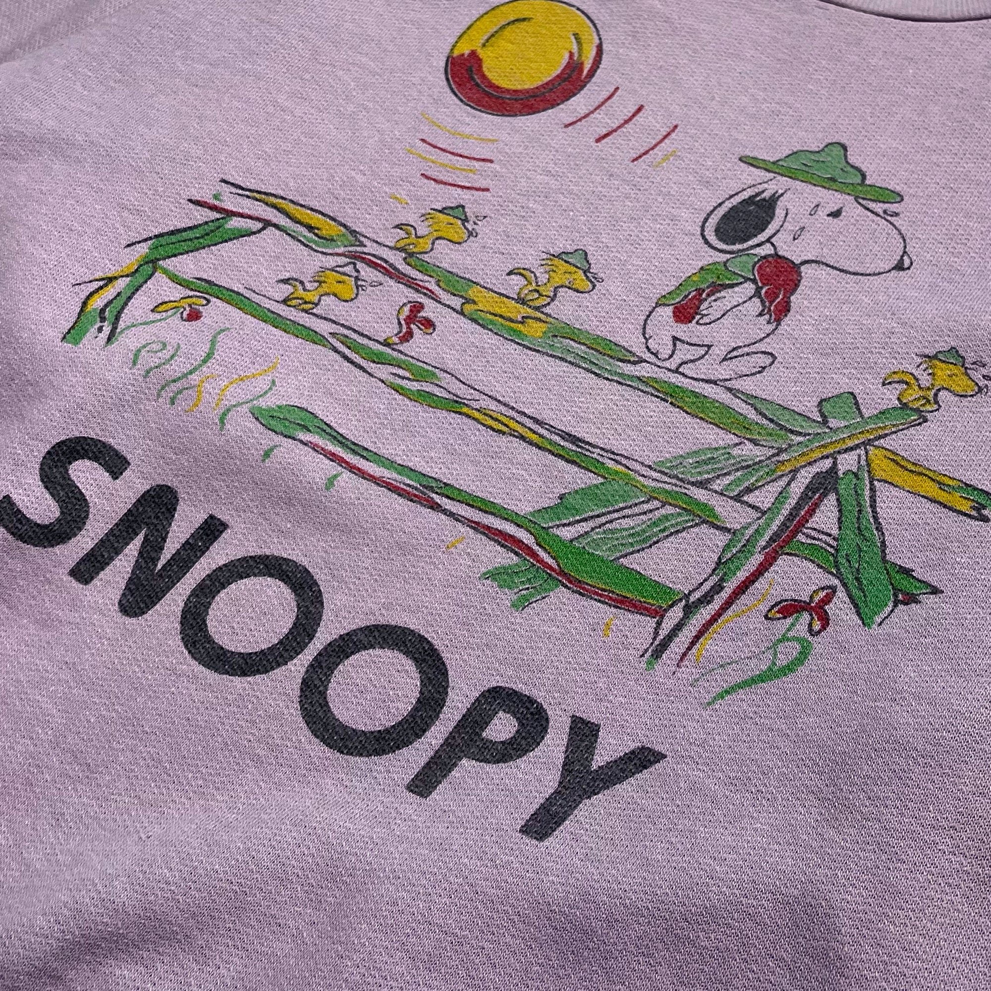 Sweatshirt - Snoopy - Violet
