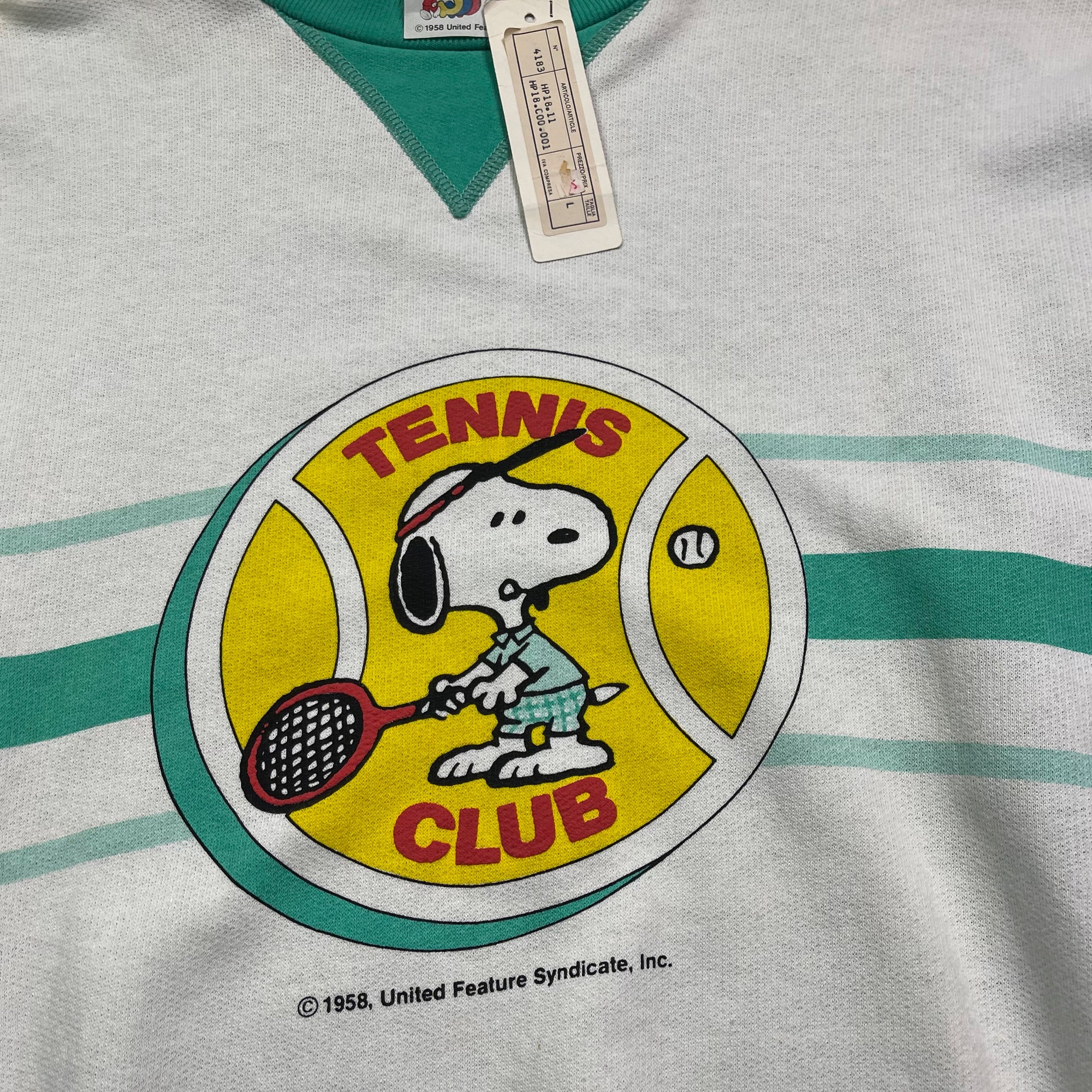 Sweatshirt - Snoopy - Vert