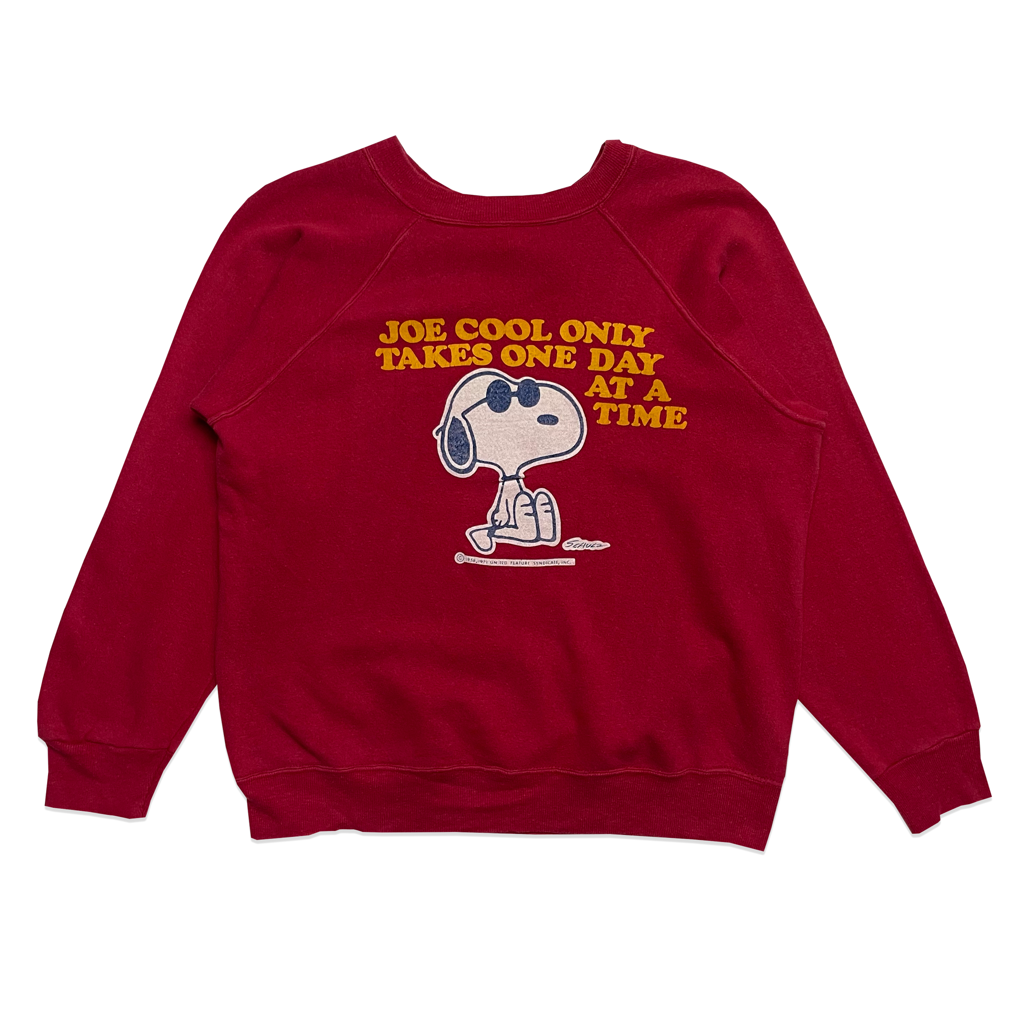 Sweatshirt - Snoopy - Rouge