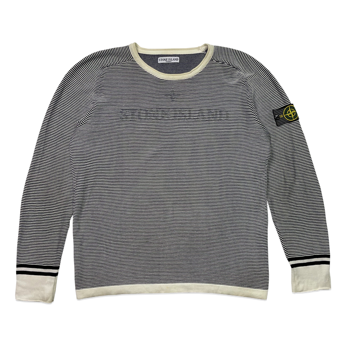 Marinière - Stone Island - Blanc