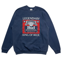 Sweatshirt - Budweiser - Bleu