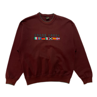 Sweatshirt - Cross Creek - Bordeaux