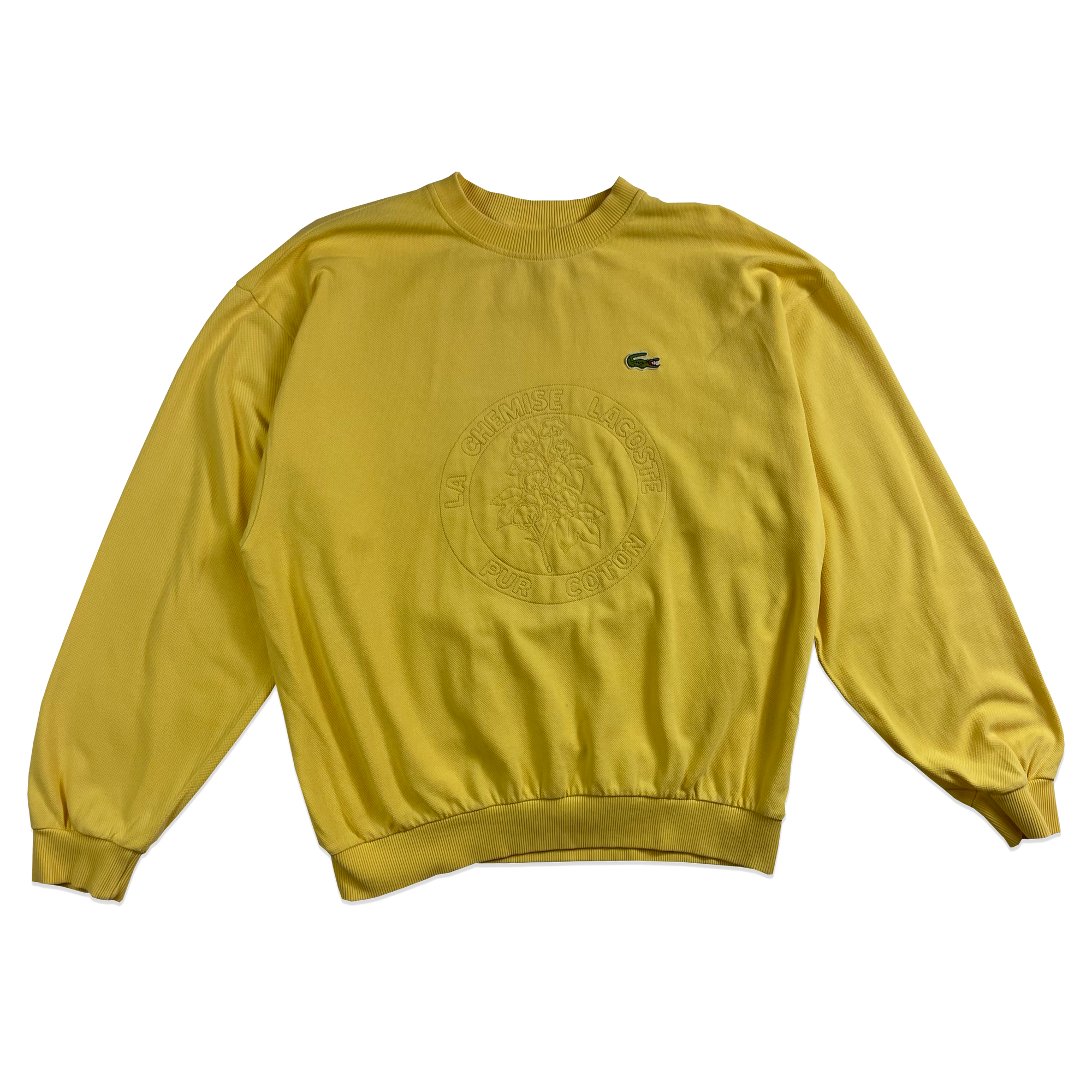 Sweatshirt - Lacoste - Jaune