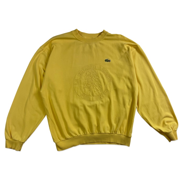 Sweatshirt - Lacoste - Jaune