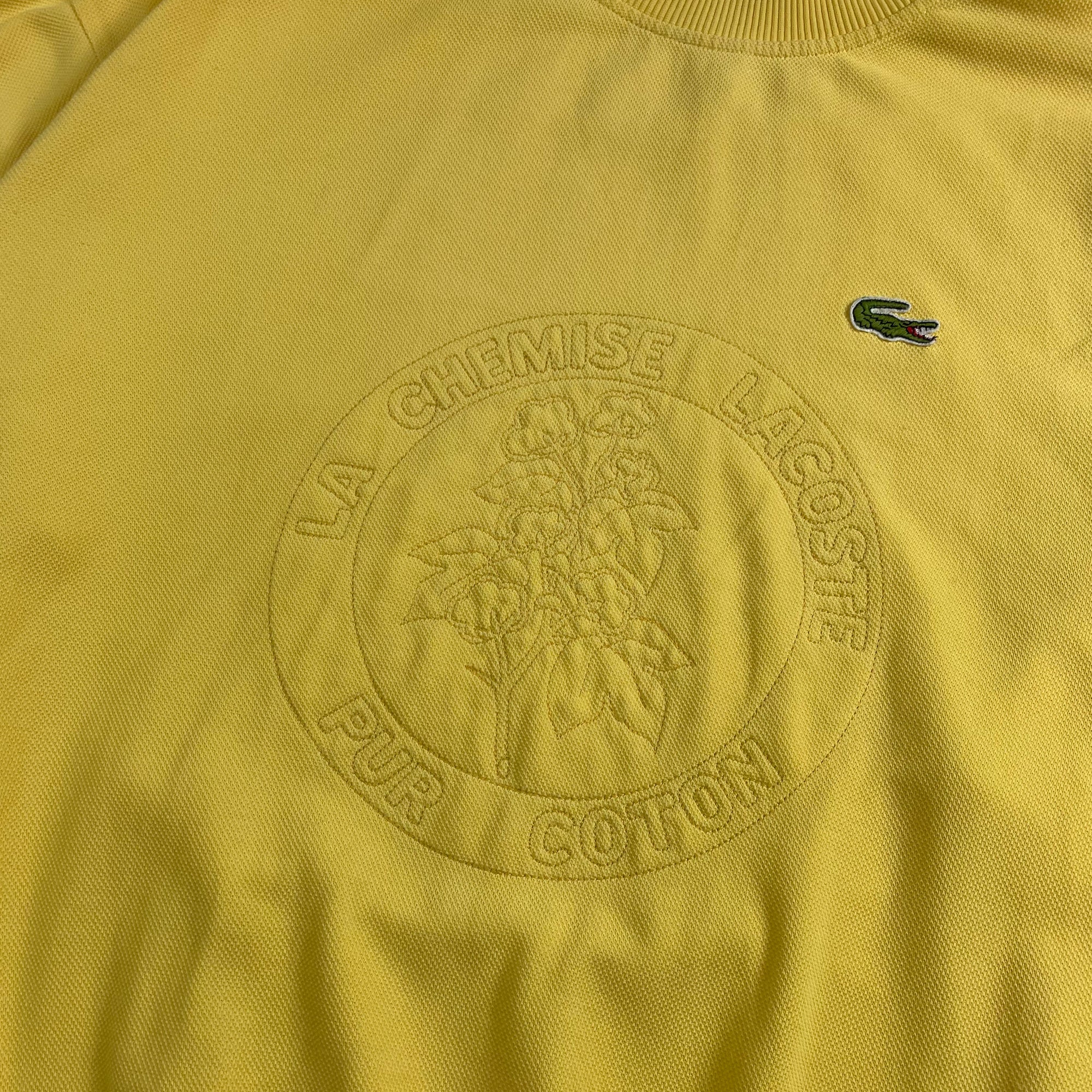 Sweatshirt - Lacoste - Jaune