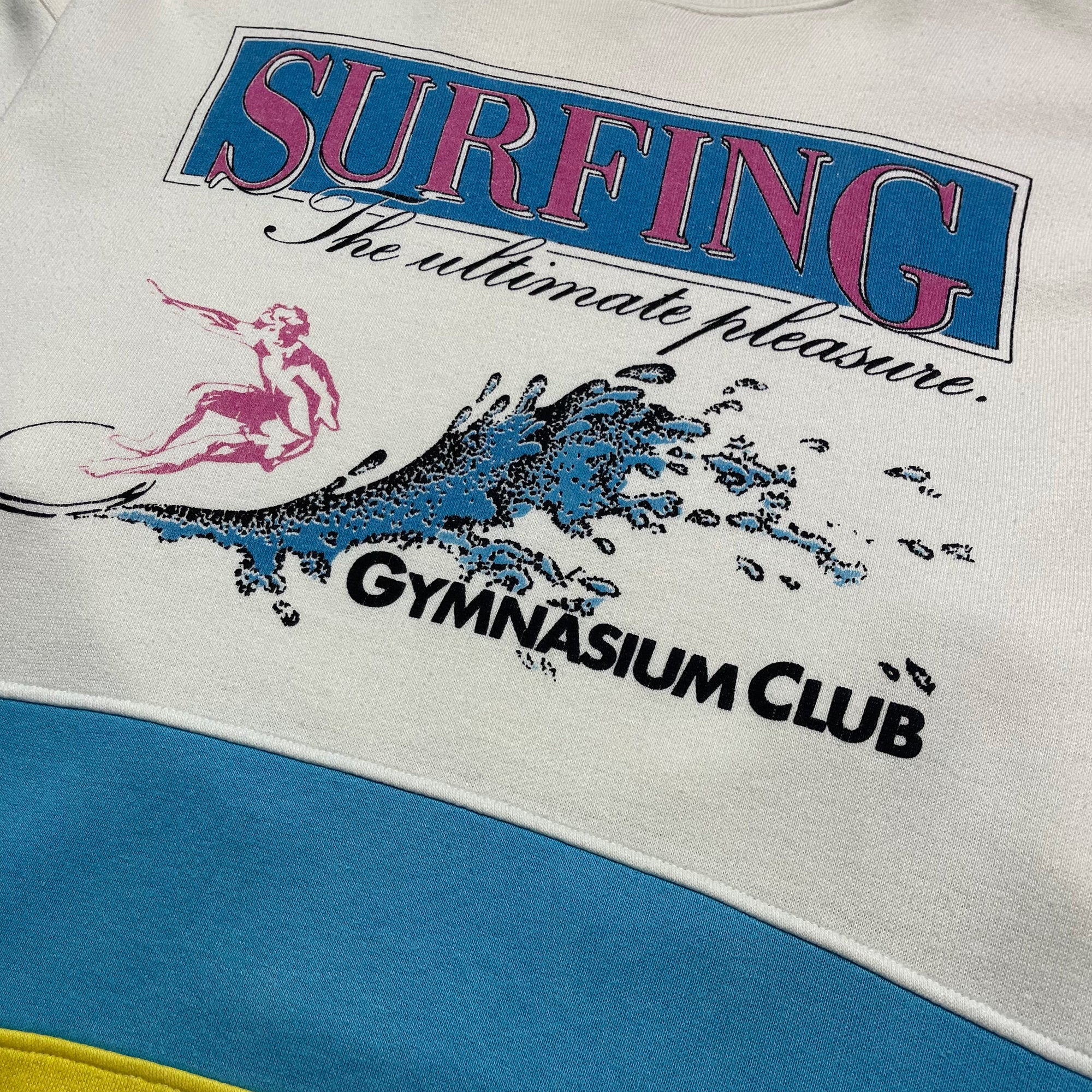 Sweatshirt - Surfing - Blanc