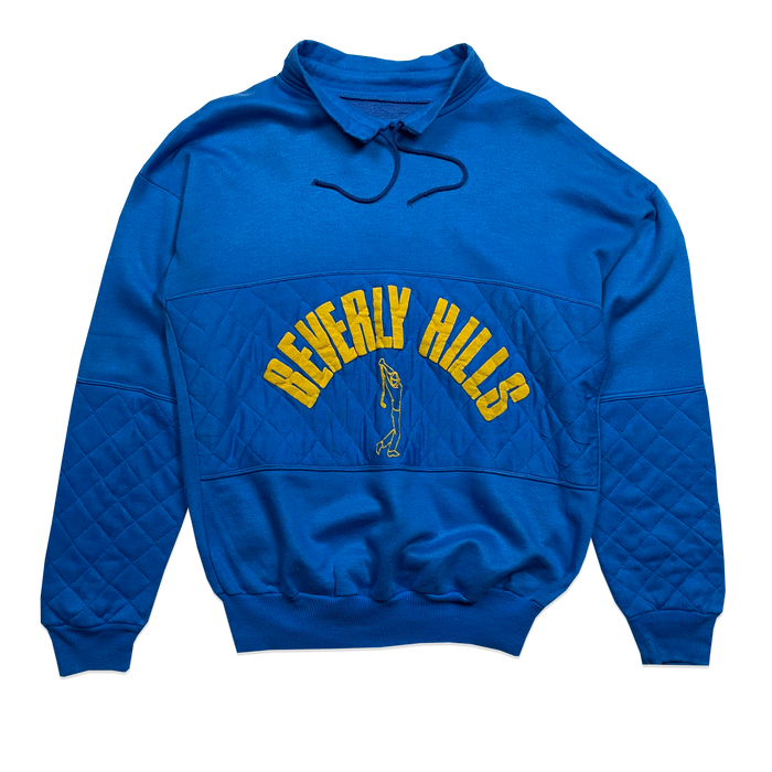 Sweatshirt - Beverly Hills - Bleu