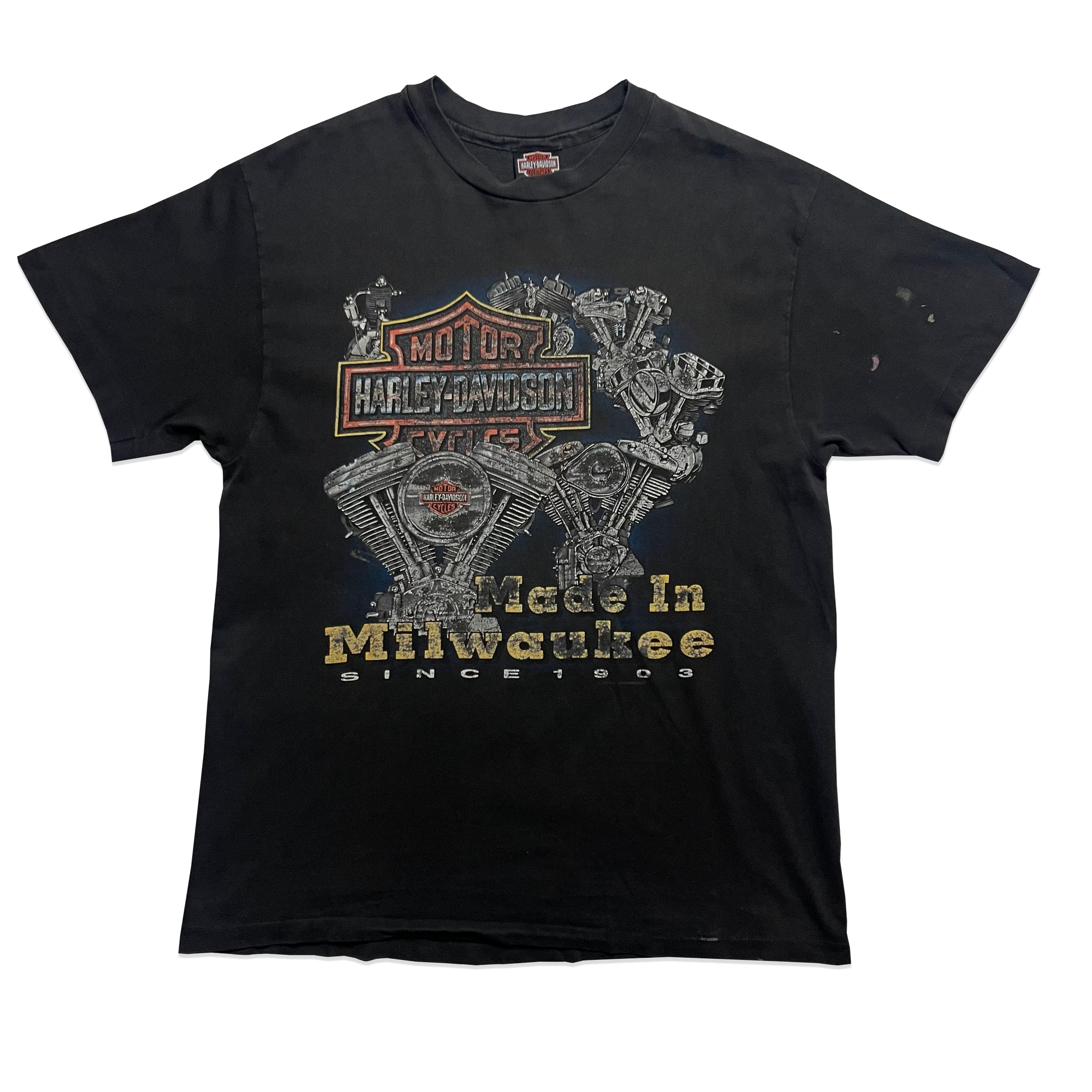 T-shirt - Harley Davidson - Noir