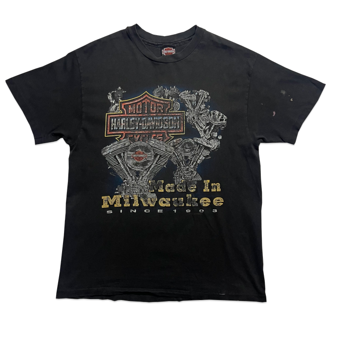 T-shirt - Harley Davidson - Noir