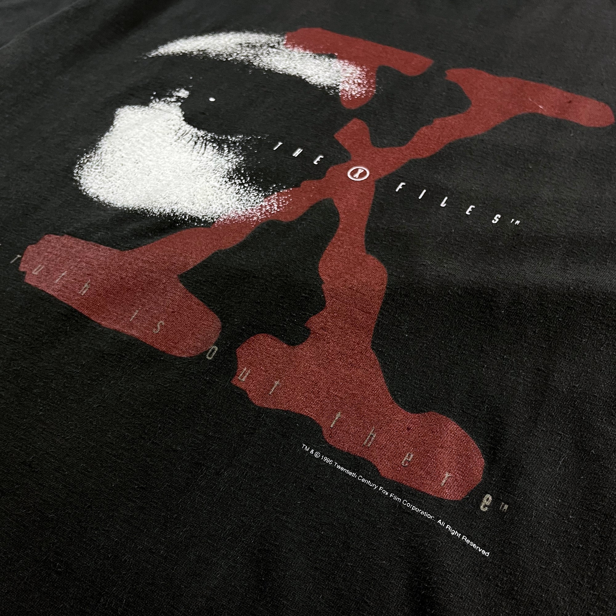 T-shirt - X-Files - Noir