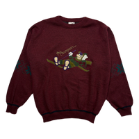 Pull - Funny - Bordeaux
