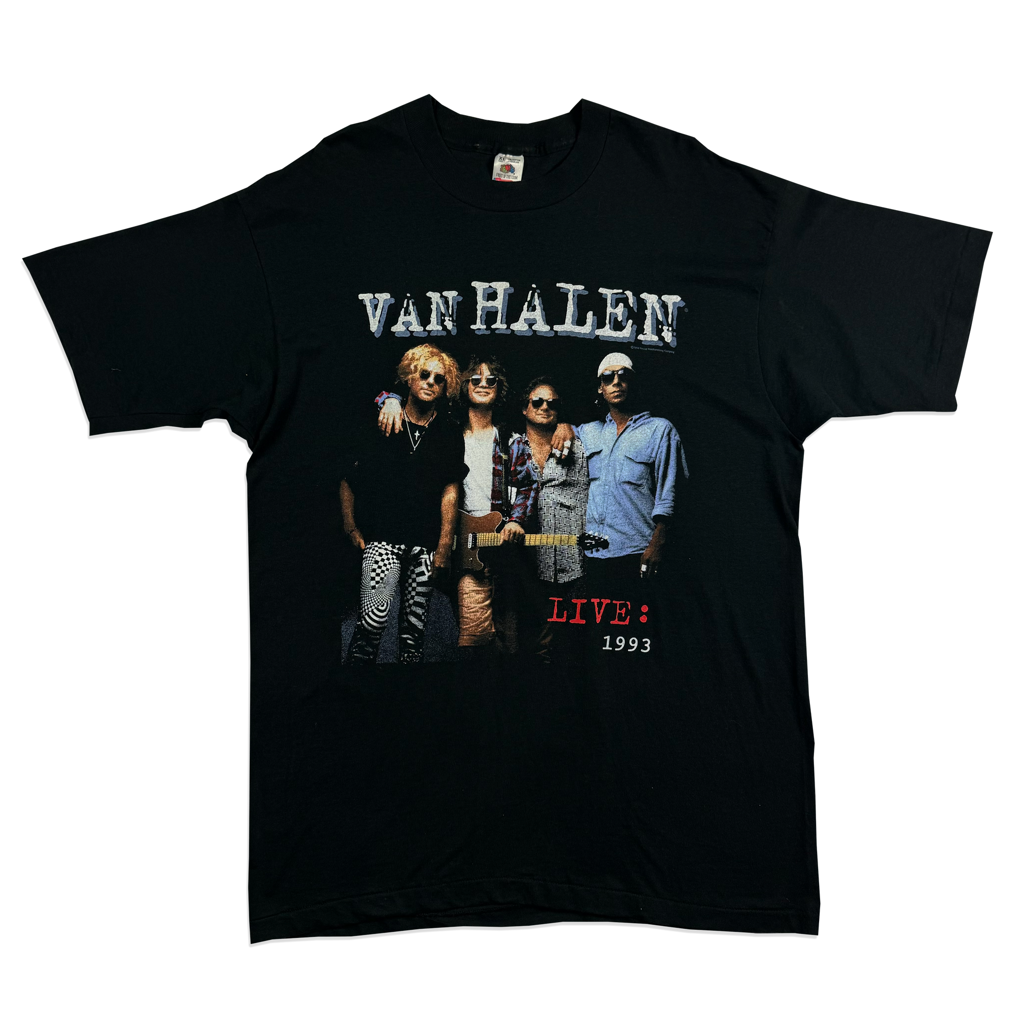 T-shirt - Van Halen Live 1993 - Black