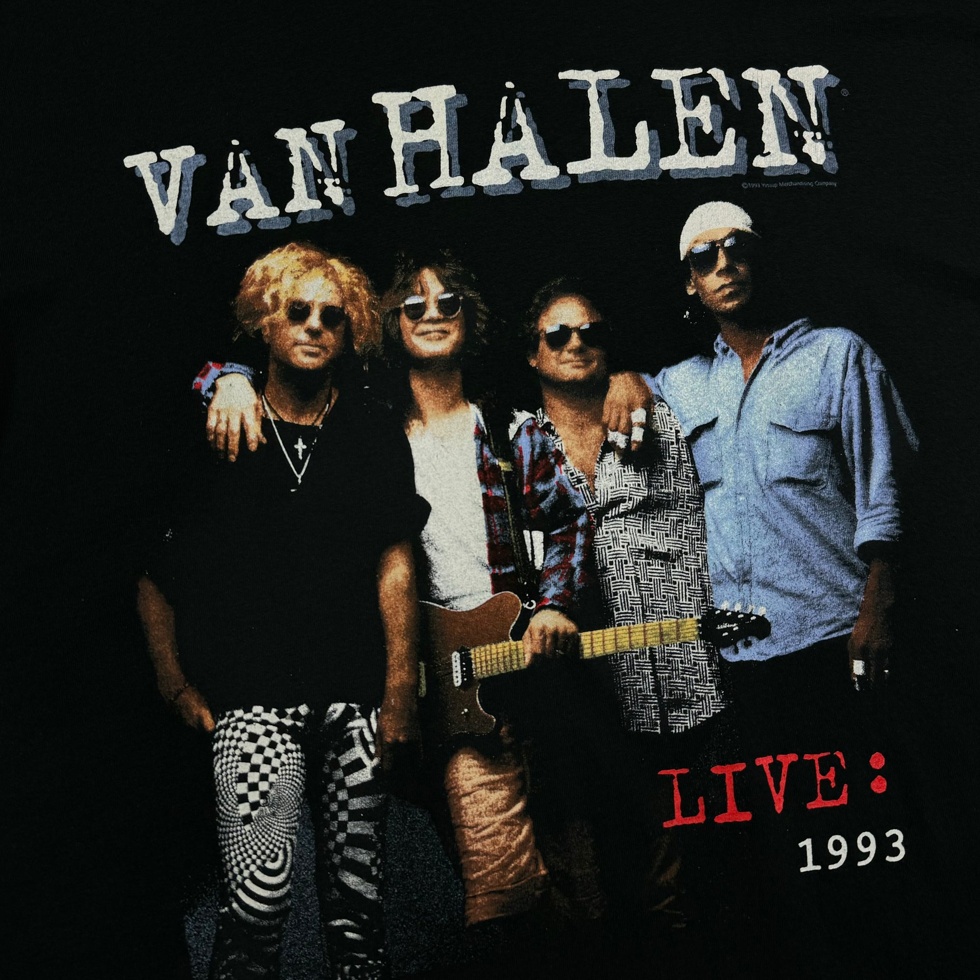 T-shirt - Van Halen Live 1993 - Black