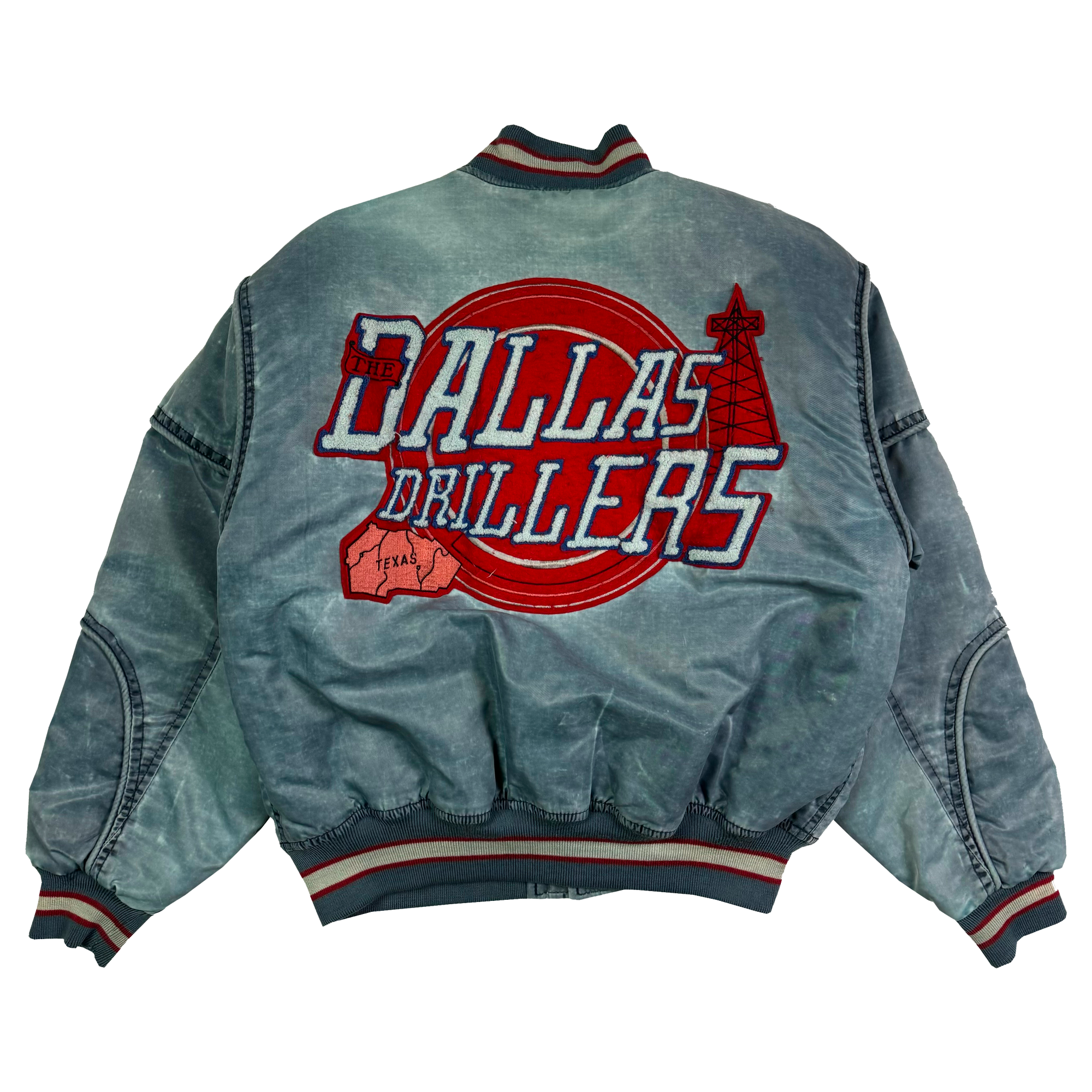 Veste Universitaire - Dallas Drillers - Gris