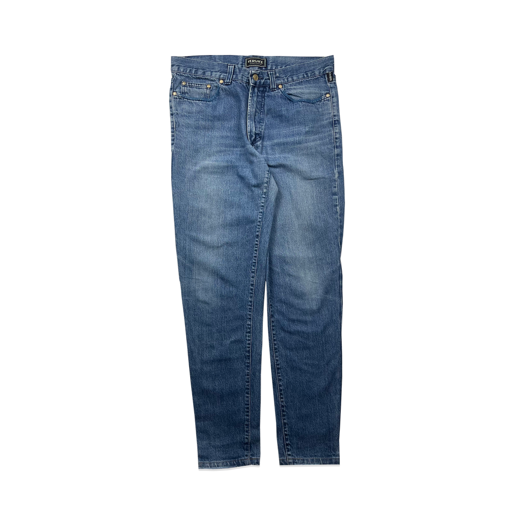 Pantalon Denim - Versace - Bleu