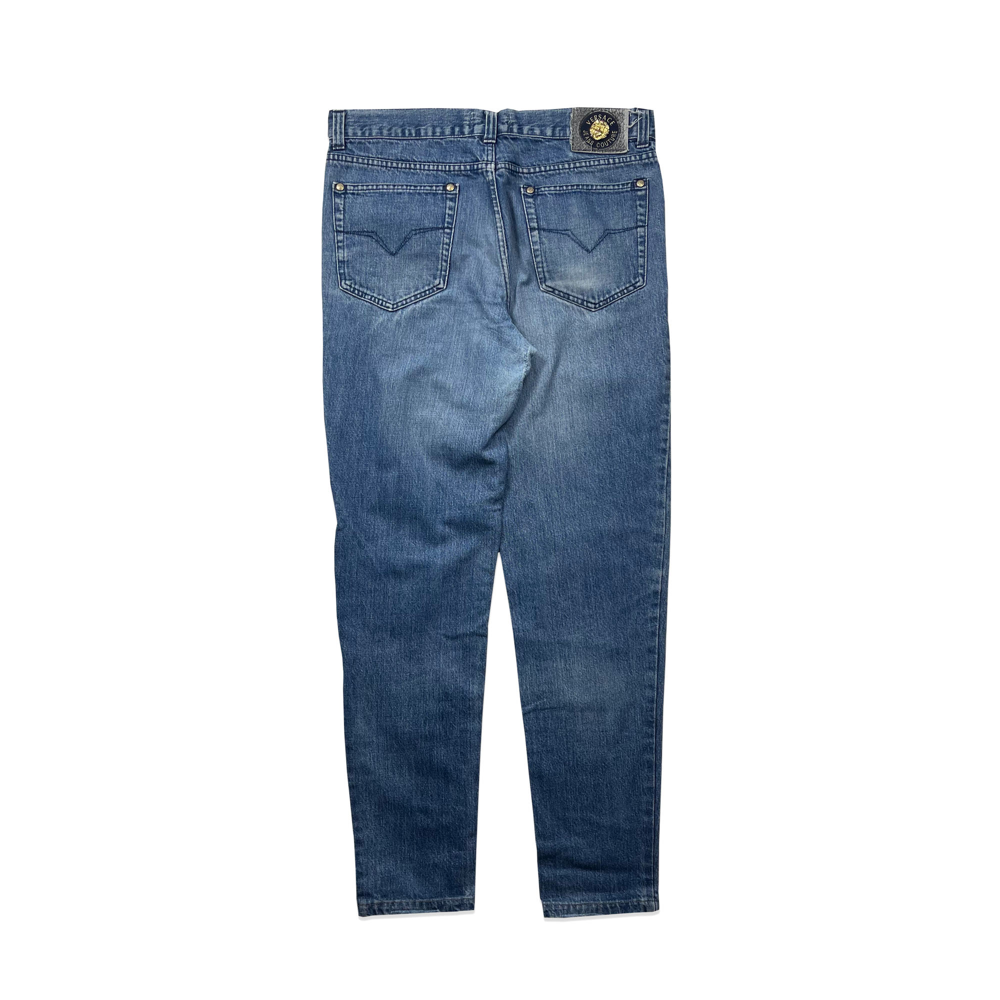 Pantalon Denim - Versace - Bleu