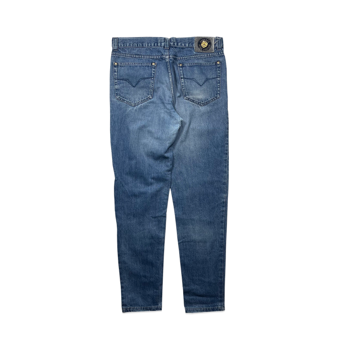 Pantalon Denim - Versace - Bleu