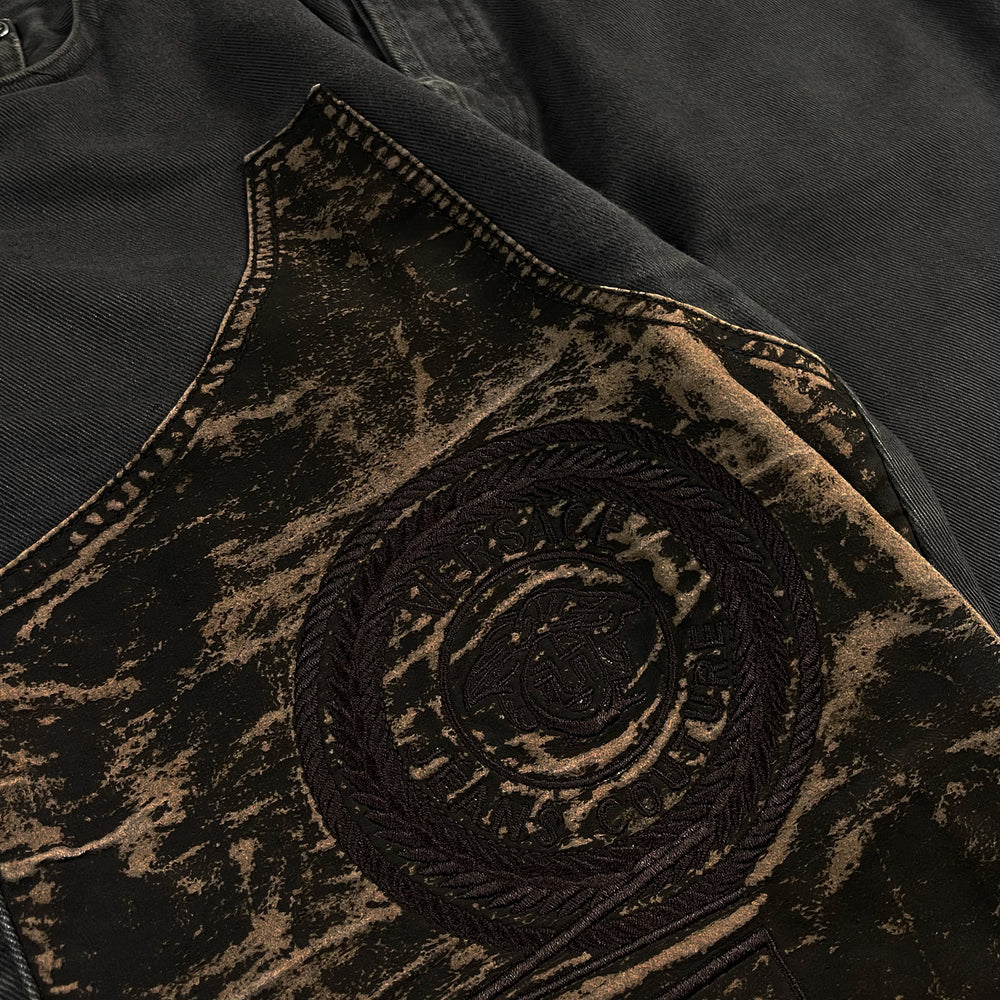 Pantalon Denim - Versace - Marron