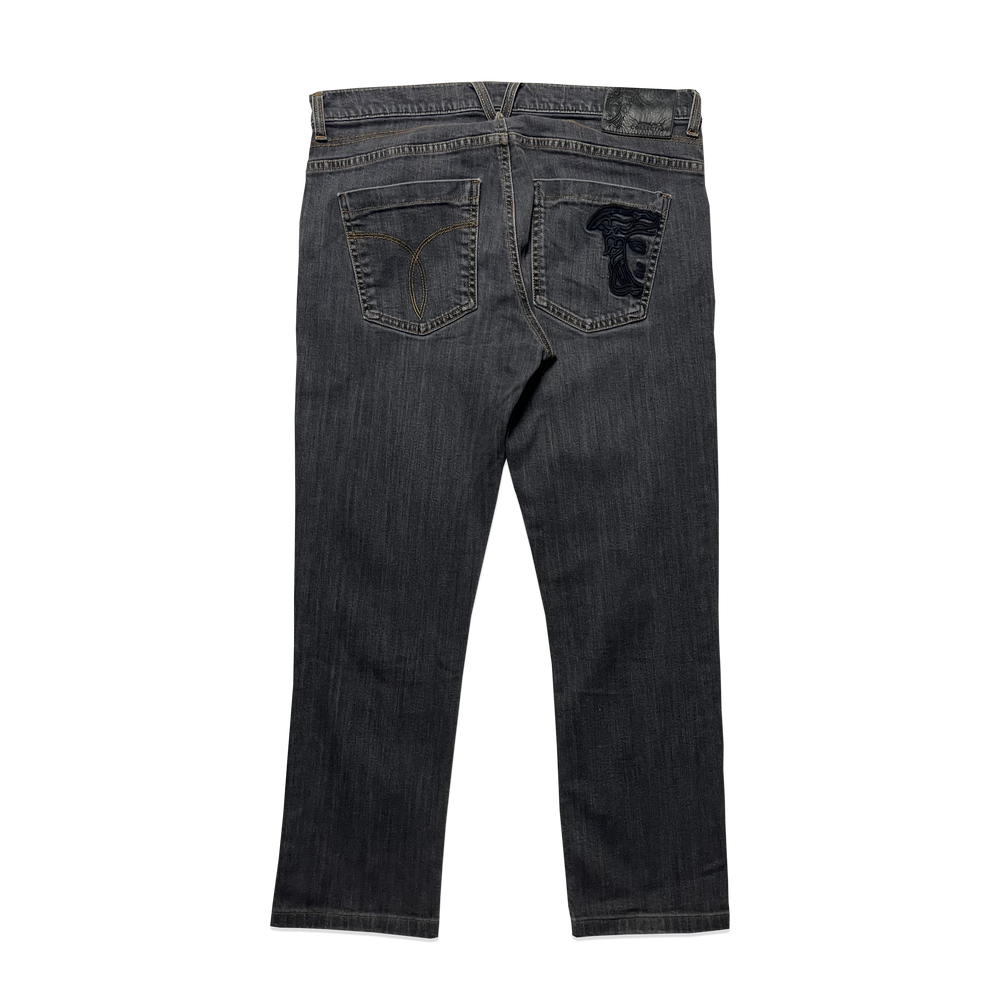 Pantalon Denim - Versace - Gris
