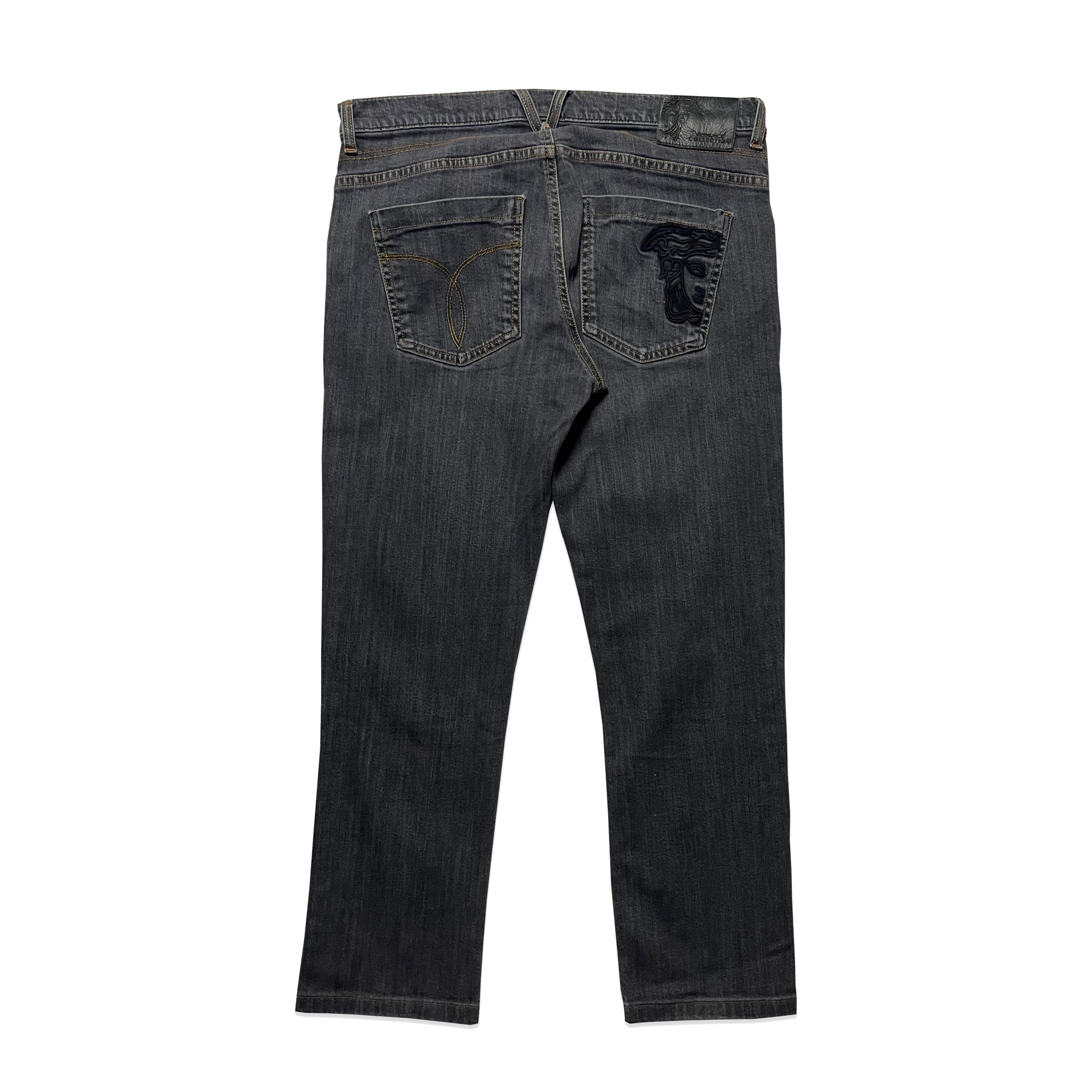 Pantalon Denim - Versace - Gris