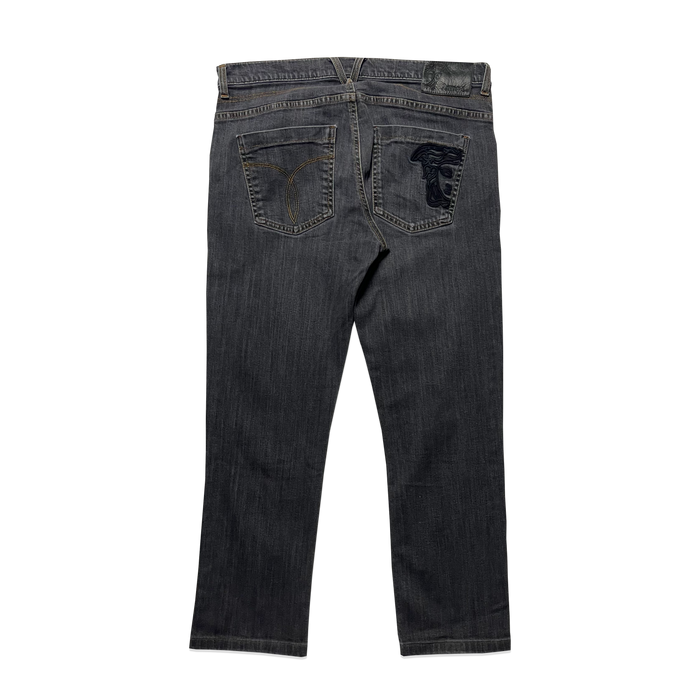 Pantalon Denim - Versace - Gris