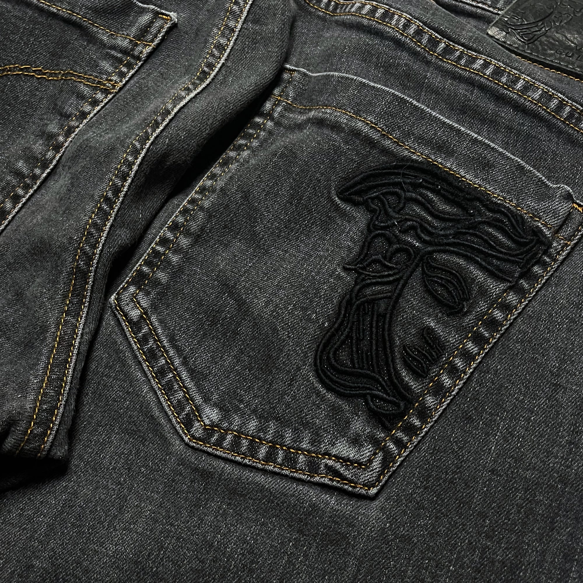 Pantalon Denim - Versace - Gris