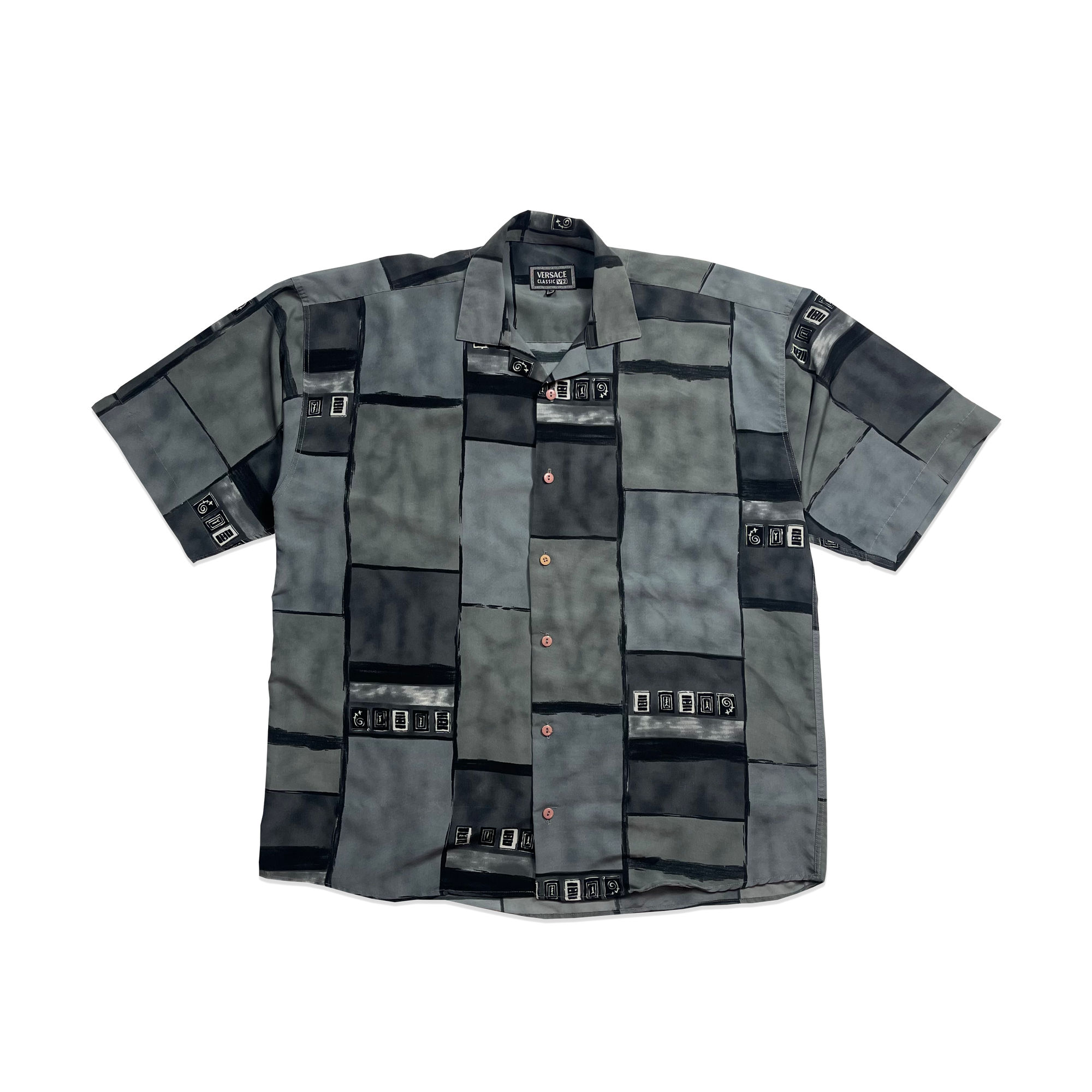Chemise - Versace - Gris