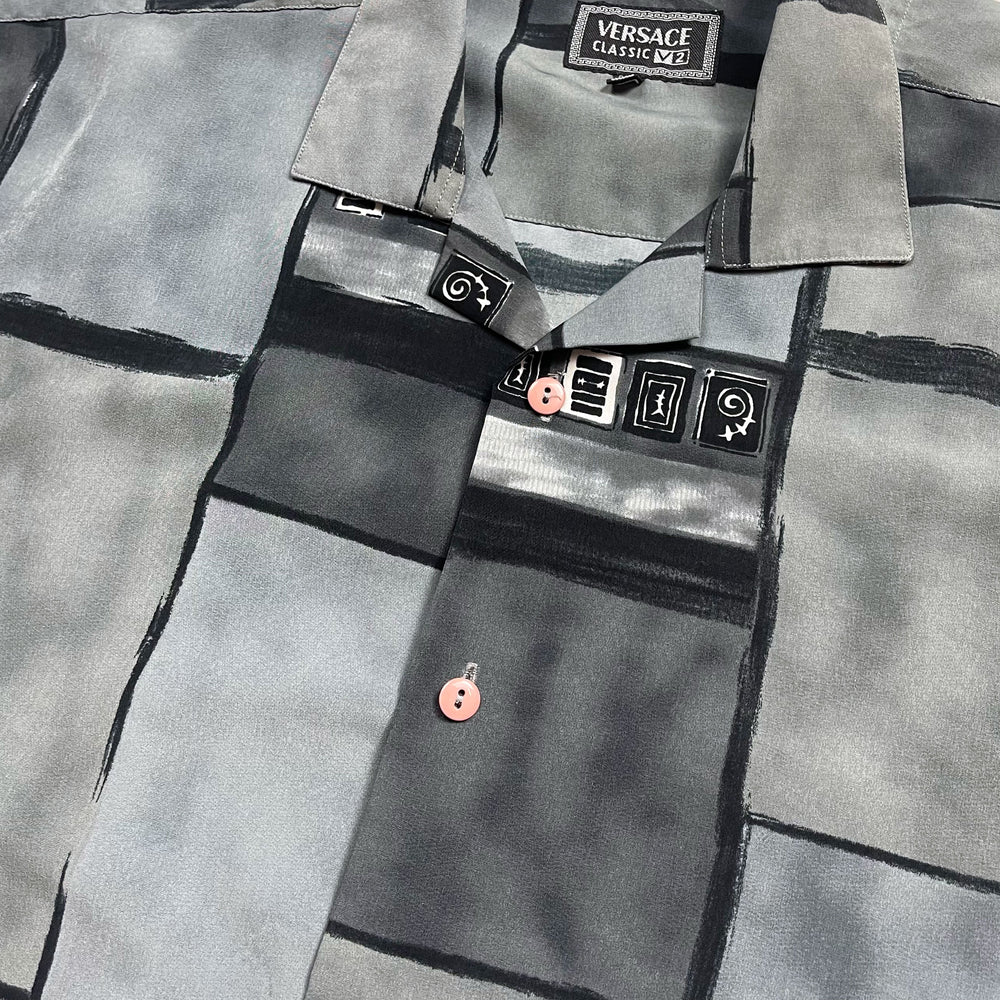 Chemise - Versace - Gris