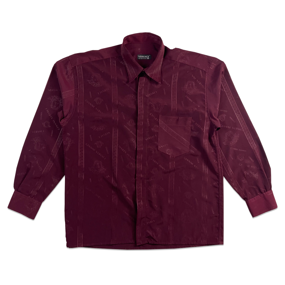 Chemise - Versace - Bordeaux