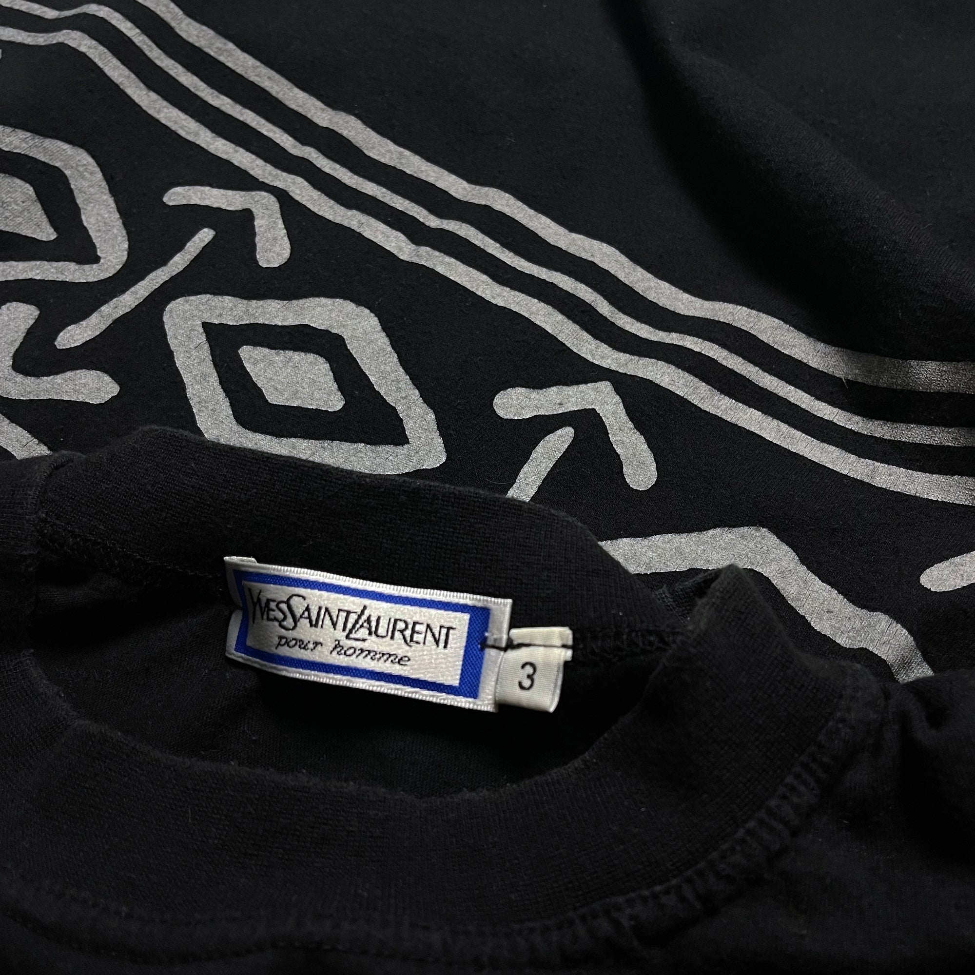 T-shirt - Yves Saint Laurent - Noir