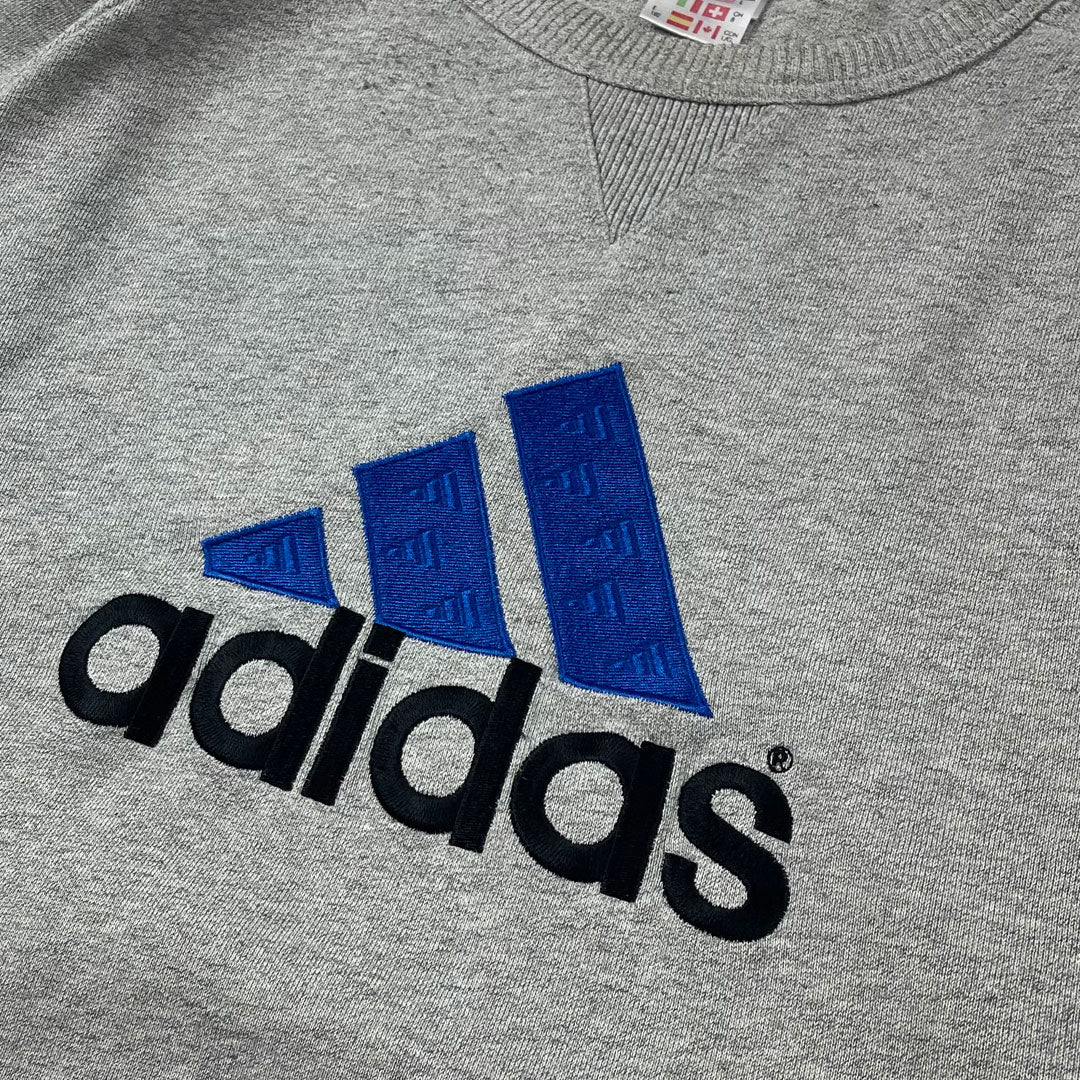 Sweatshirt Logo - Adidas - Gris