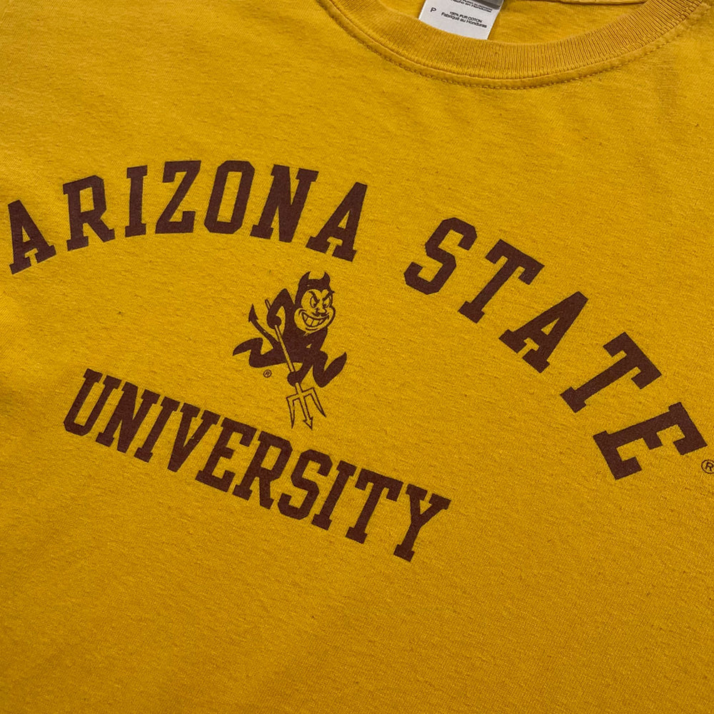 T-shirt Universitaire - Arizona State - Jaune