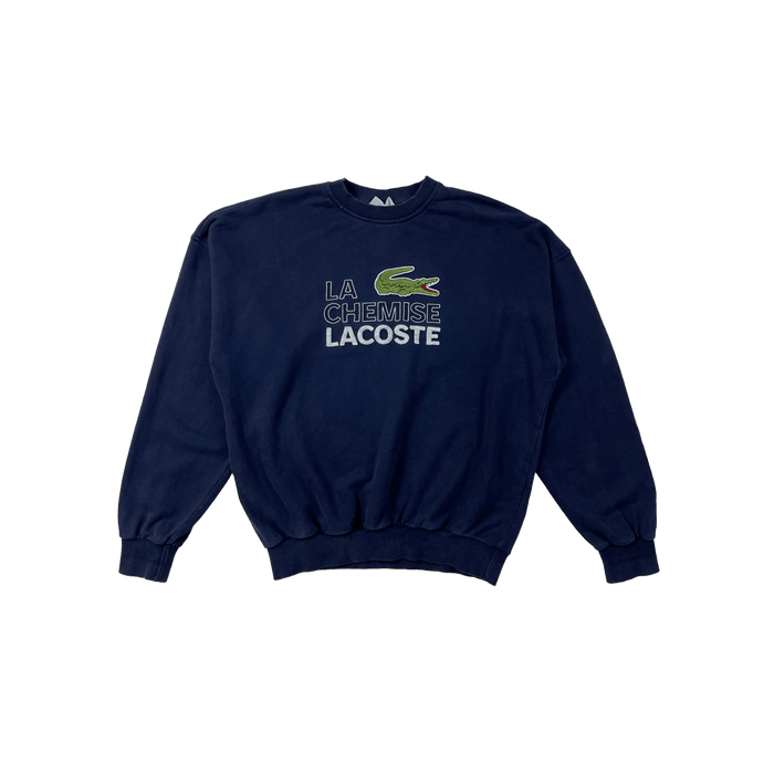Sweatshirt Logo - Lacoste - Bleu