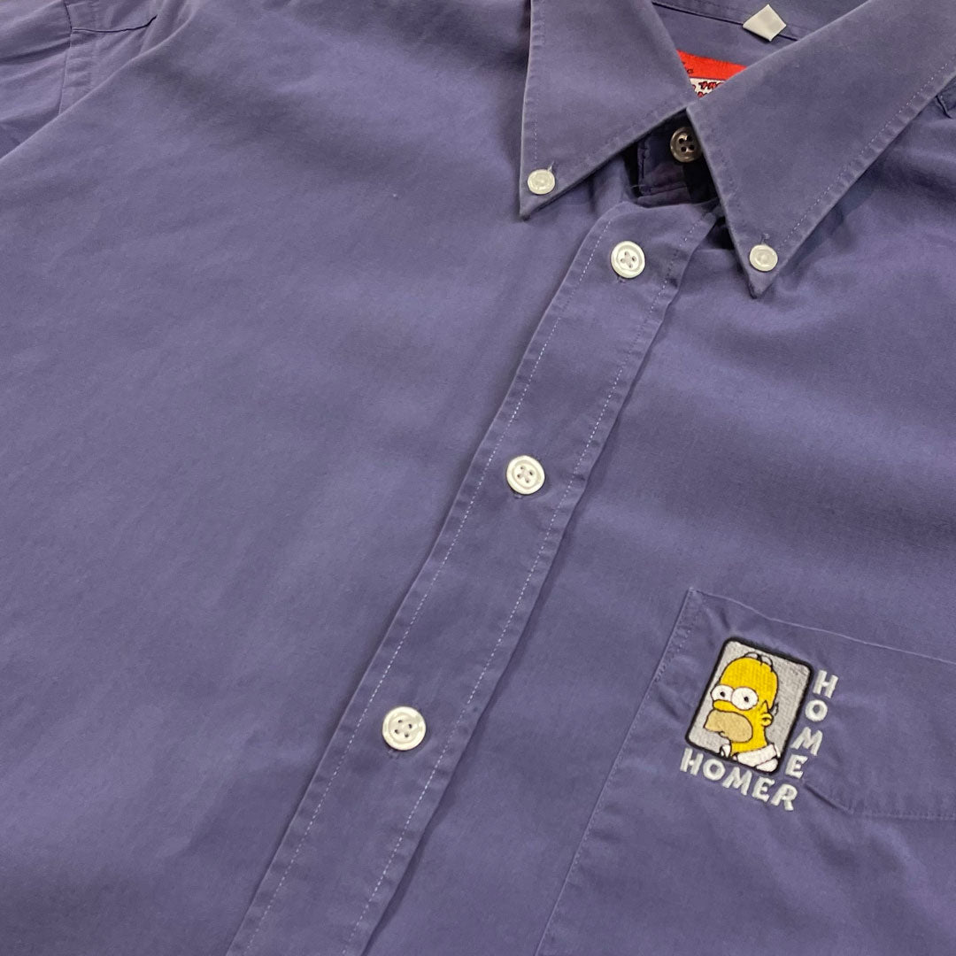 Chemise - The Simpsons - Bleu