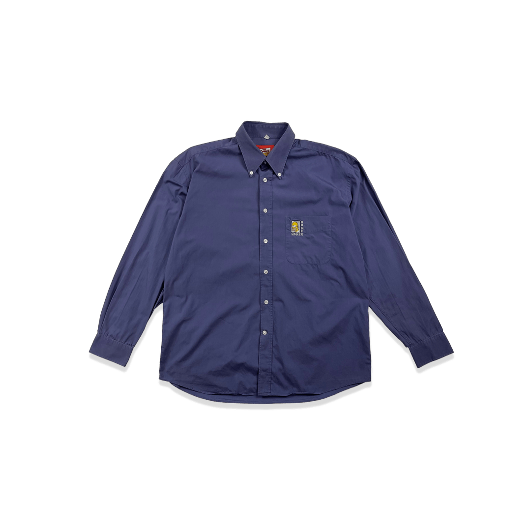 Chemise - The Simpsons - Bleu