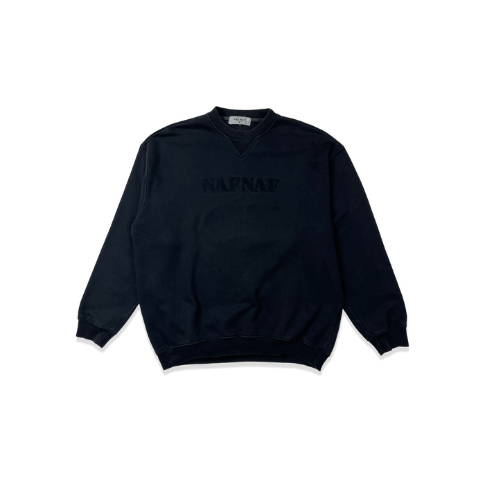 Sweatshirt Logo - Naf Naf - Noir