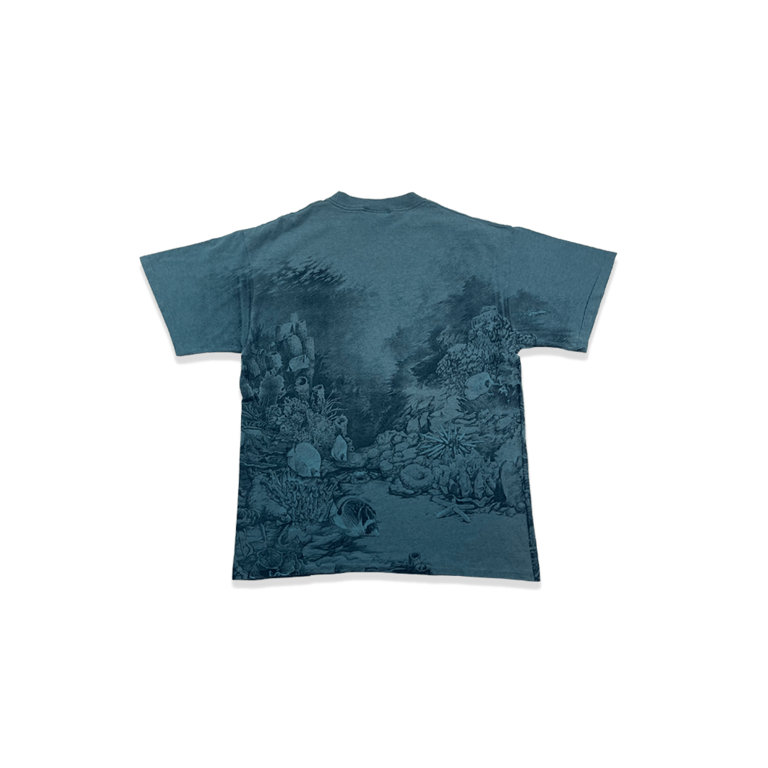 T-shirt - Requin All Over - Bleu