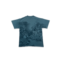 T-shirt - Requin All Over - Bleu
