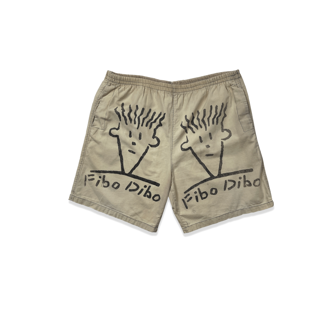 Short - Fibo Dibo - Beige